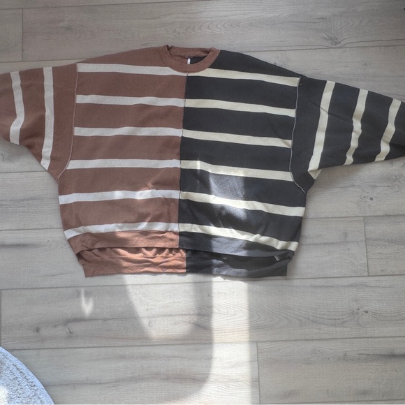 Free People Uptown Stripe Sweater - Picture 2 of 3